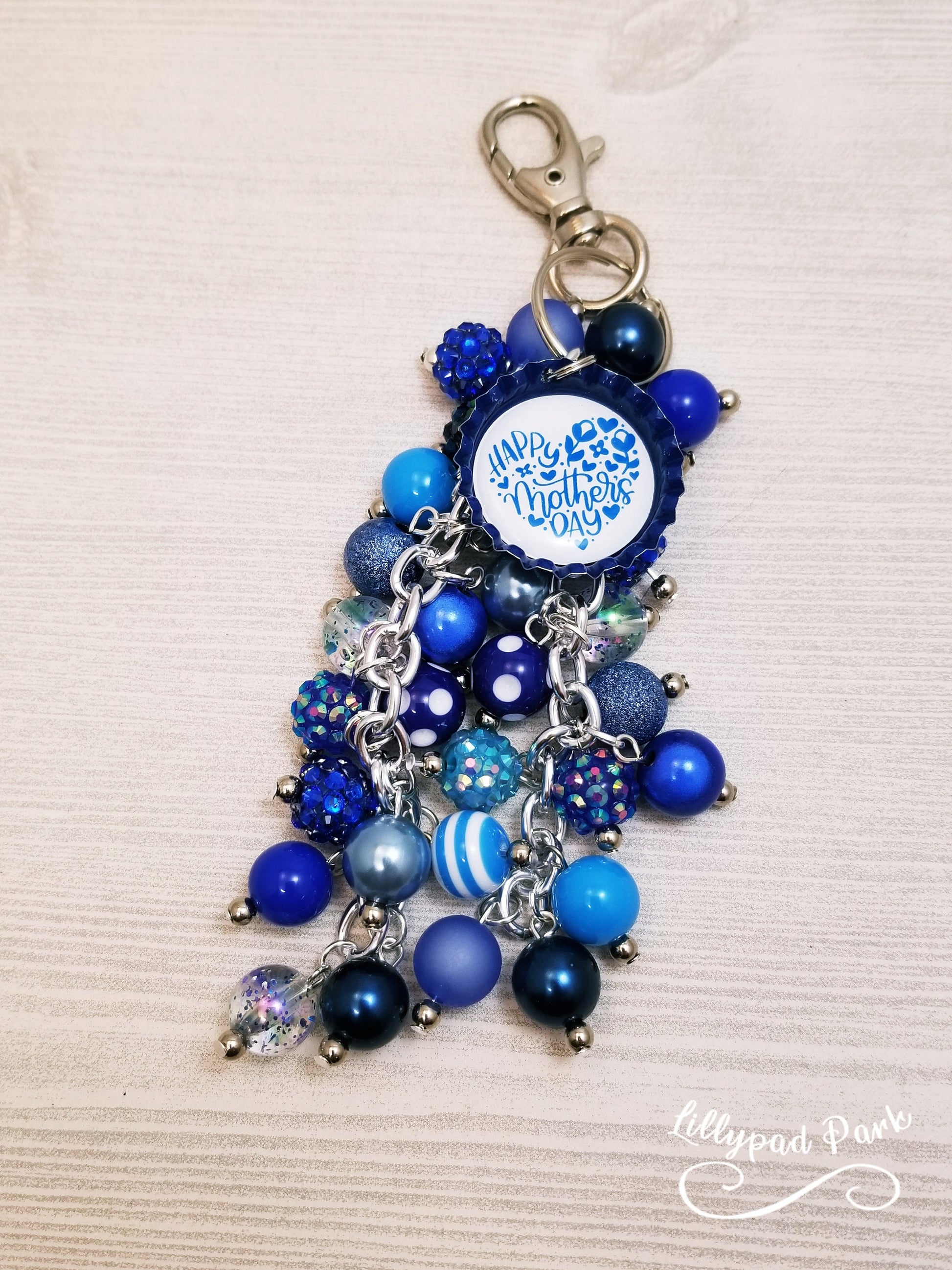 Mothers Day Purse Charm, Bag charm