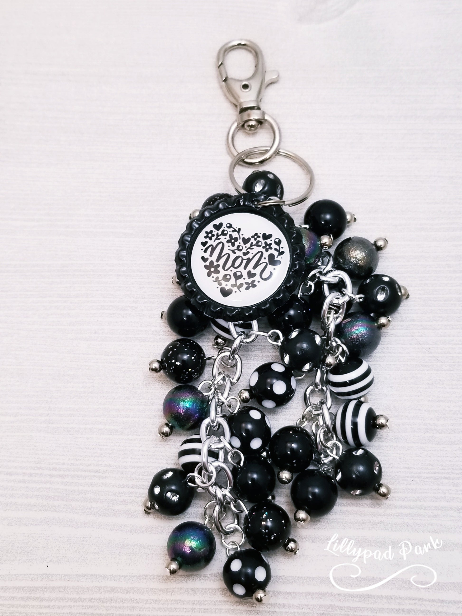 Mothers Day Purse Charm, Bag charm