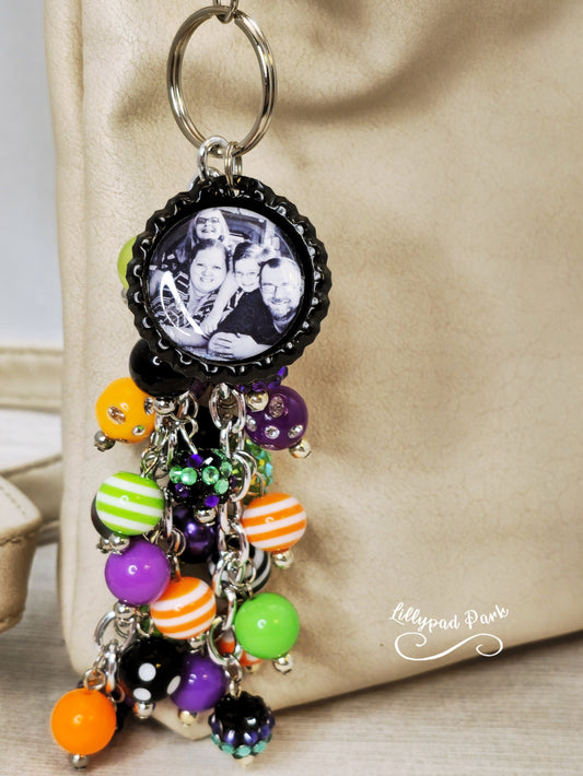 Picture Mothers day gift, Halloween Purse Charm