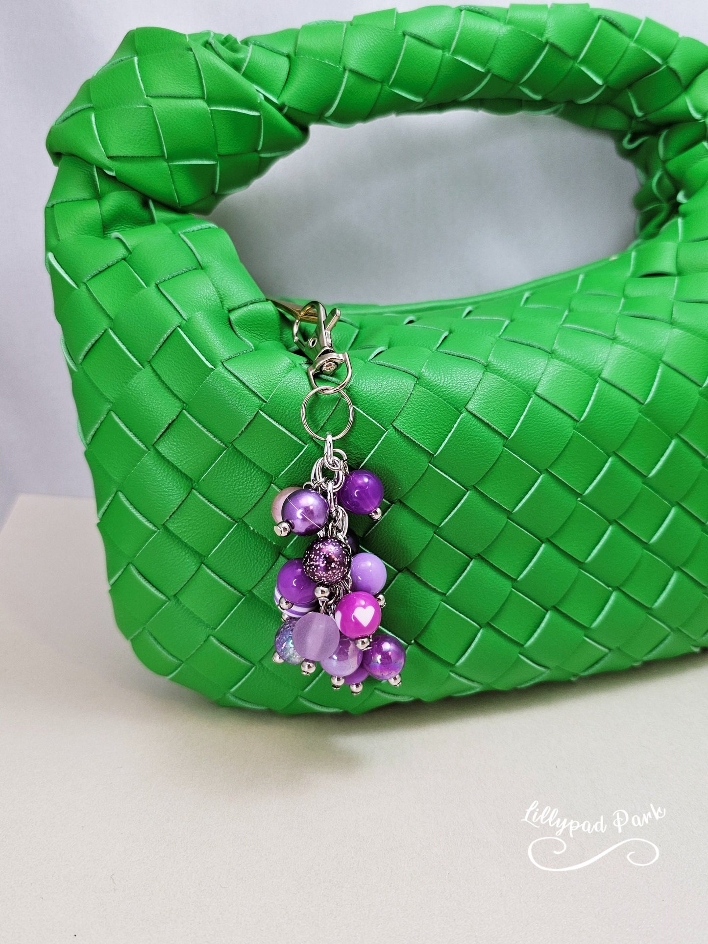 Royal Purple Mini Purse Charm