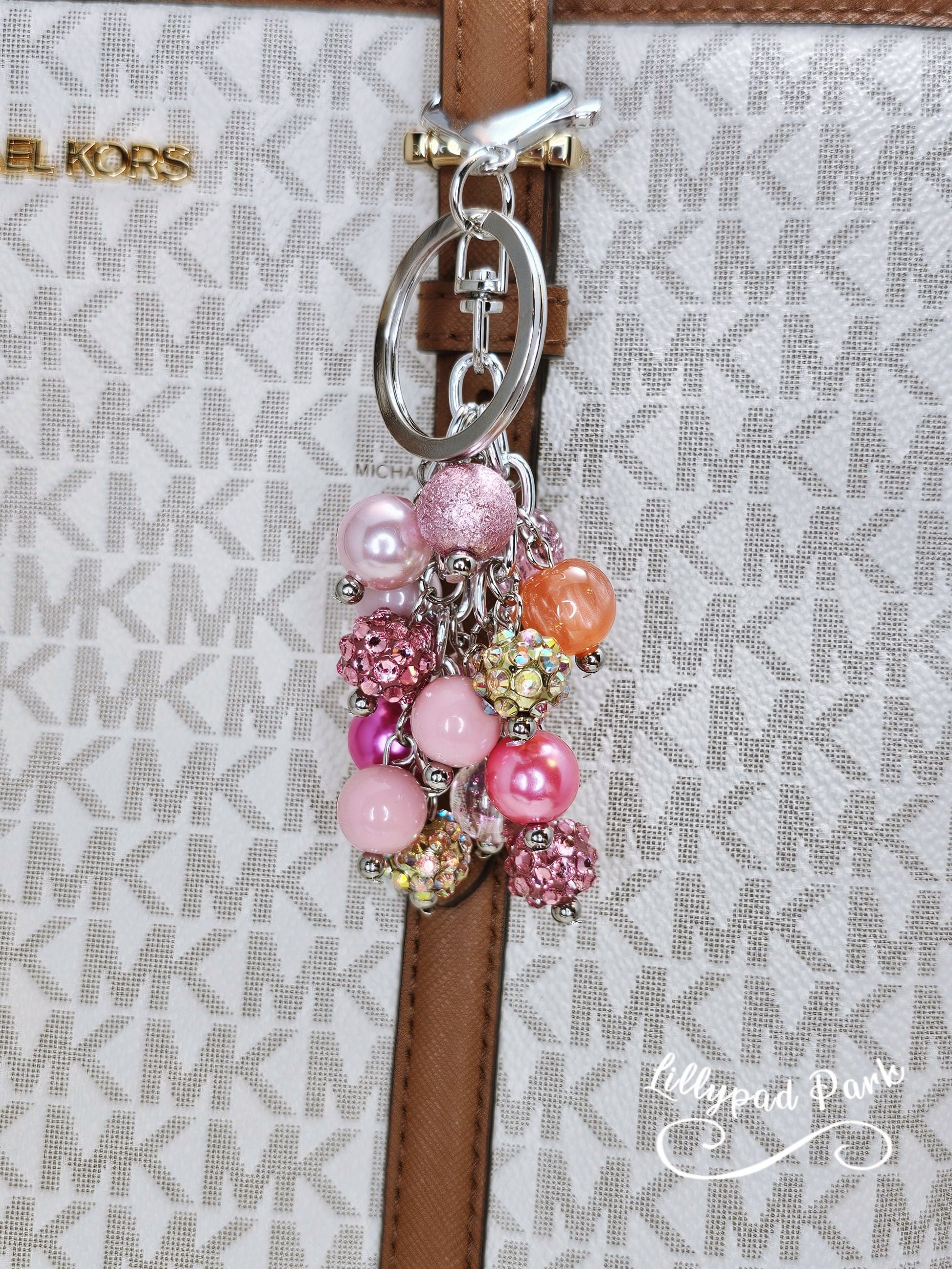 Rose Gold Mini Purse charm