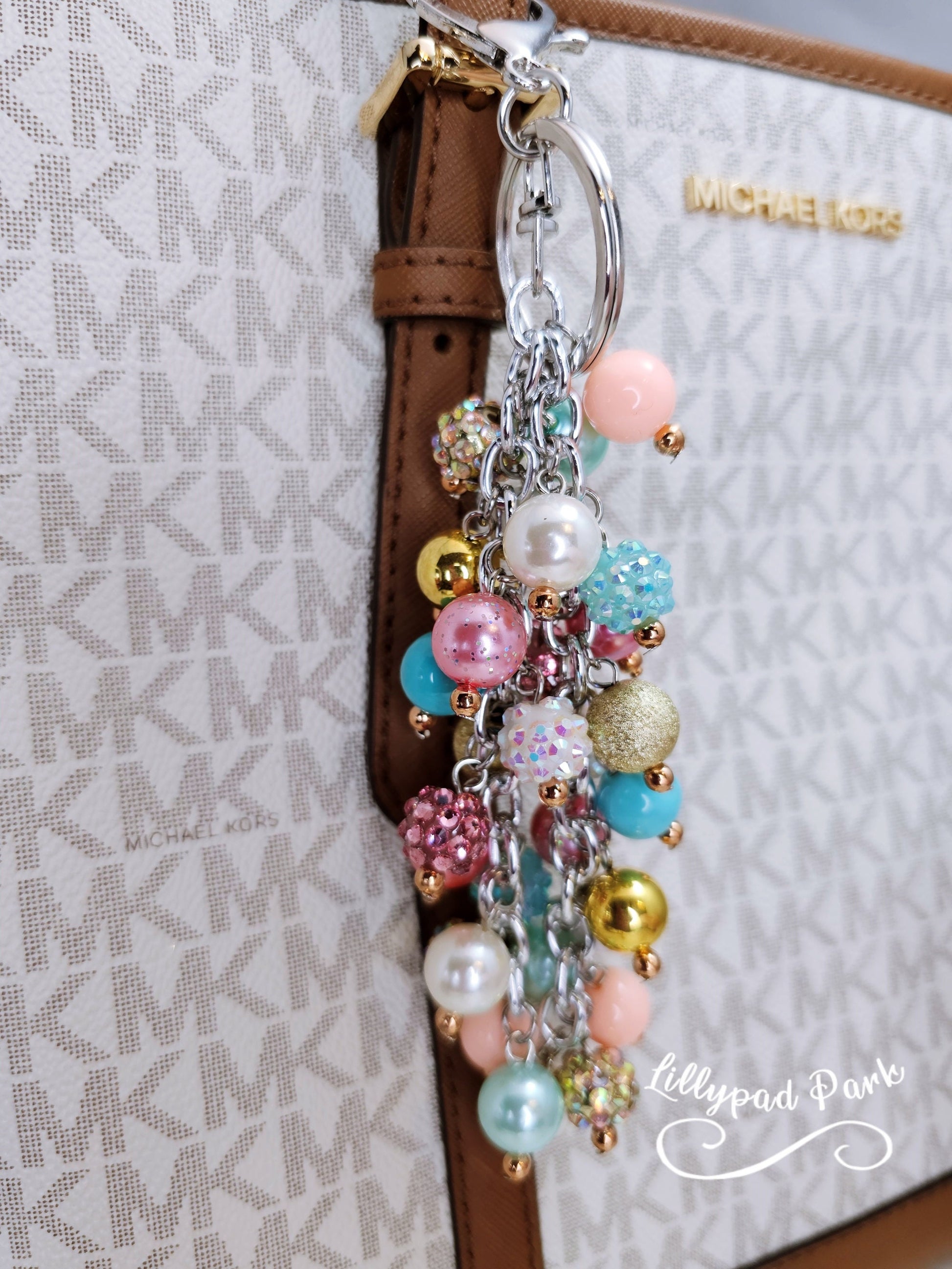Gold Mint Purse Charm