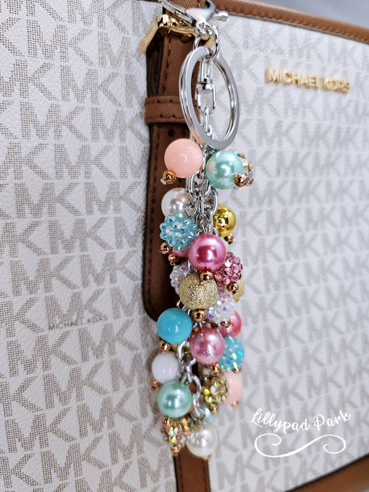 Gold Mint Purse Charm