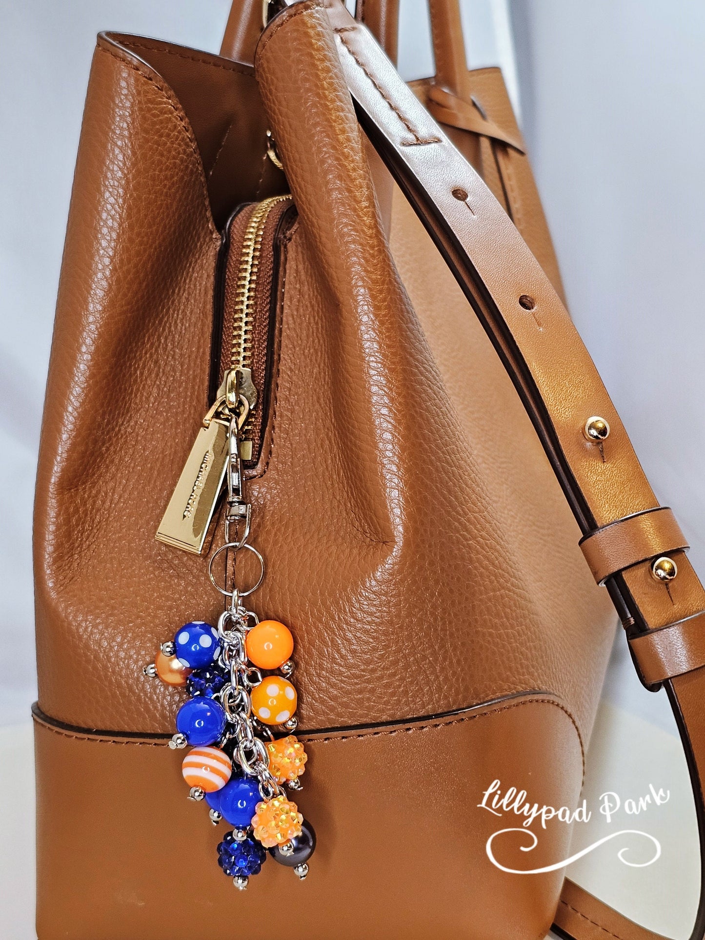 Sapphire Sunset Mini Purse Charm