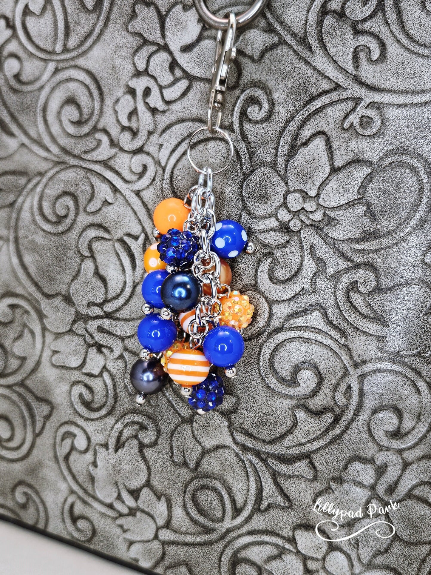 Sapphire Sunset Mini Purse Charm
