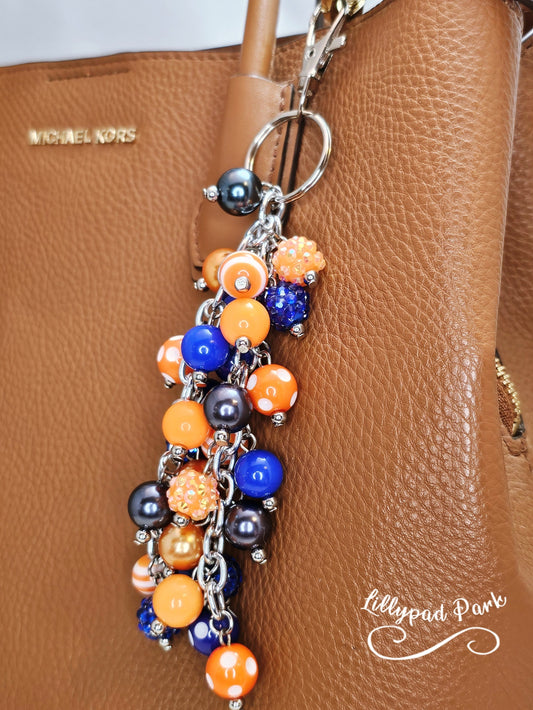Sapphire Sunset Purse Charm