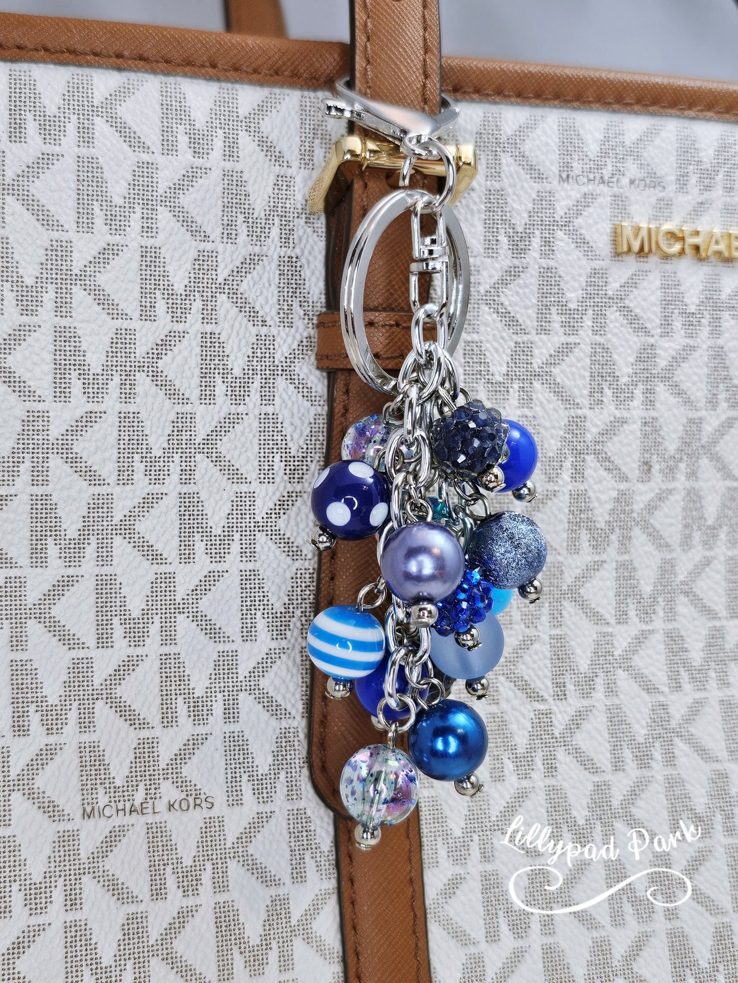 Brilliant Blue Mini Purse charm