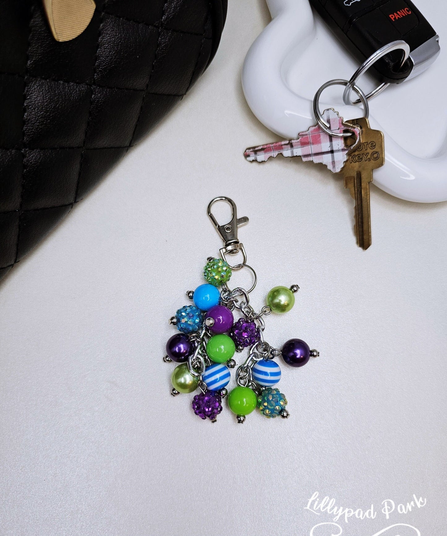 Northern Lights Mini Purse Charm
