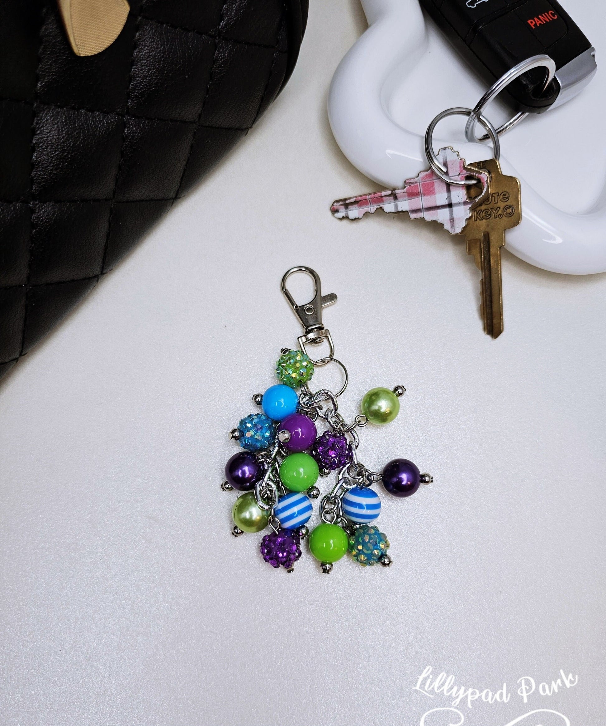 Northern Lights Mini Purse Charm
