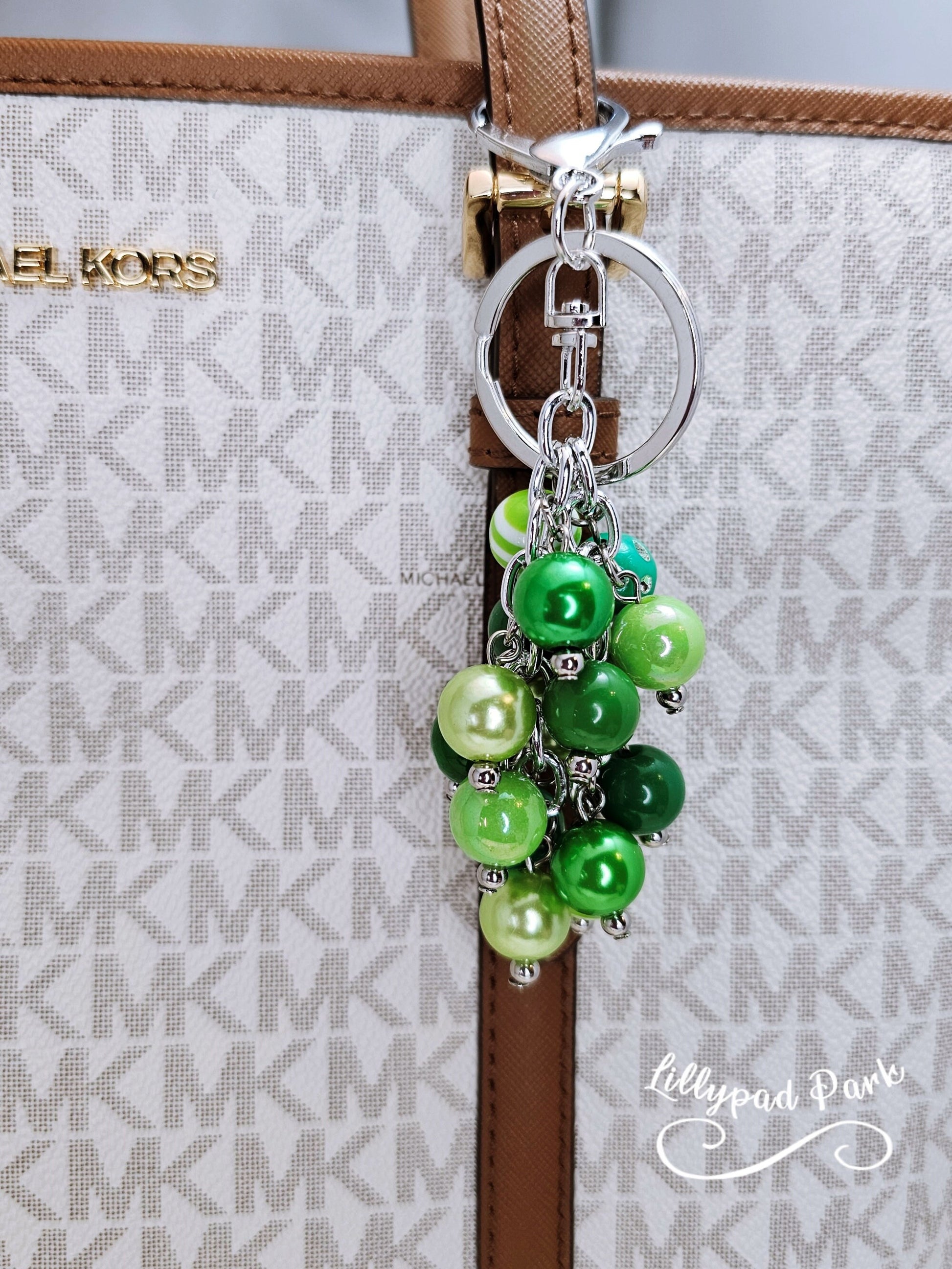 Emerald Green Mini Purse charm
