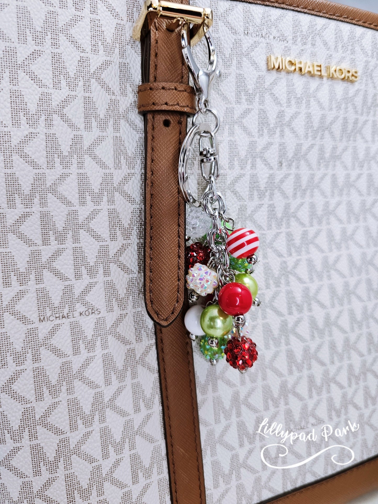 Holly Jolly Mini Purse charm