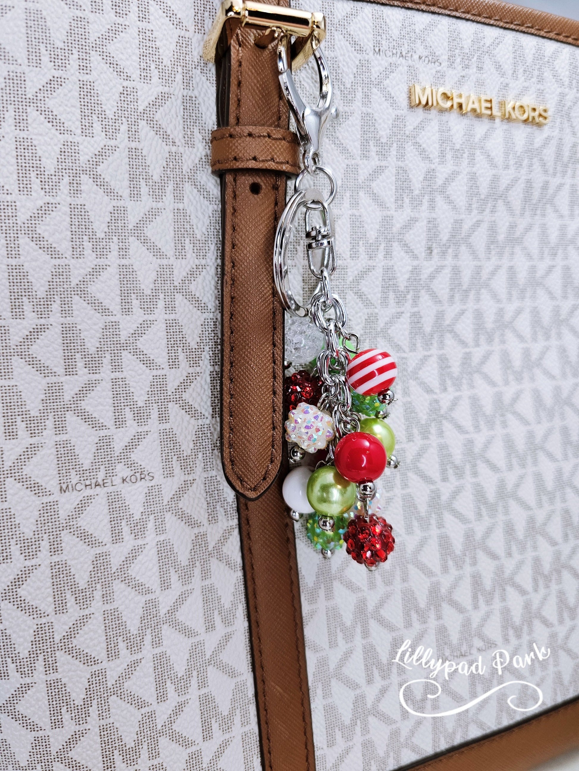 Holly Jolly Mini Purse charm