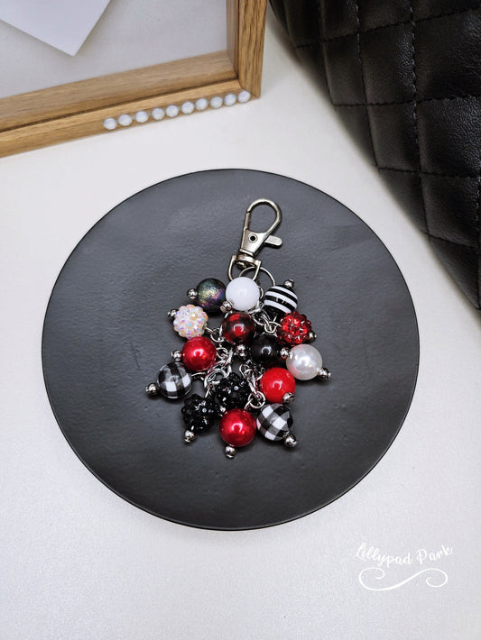 Buffalo Plaid Mini Purse Charm