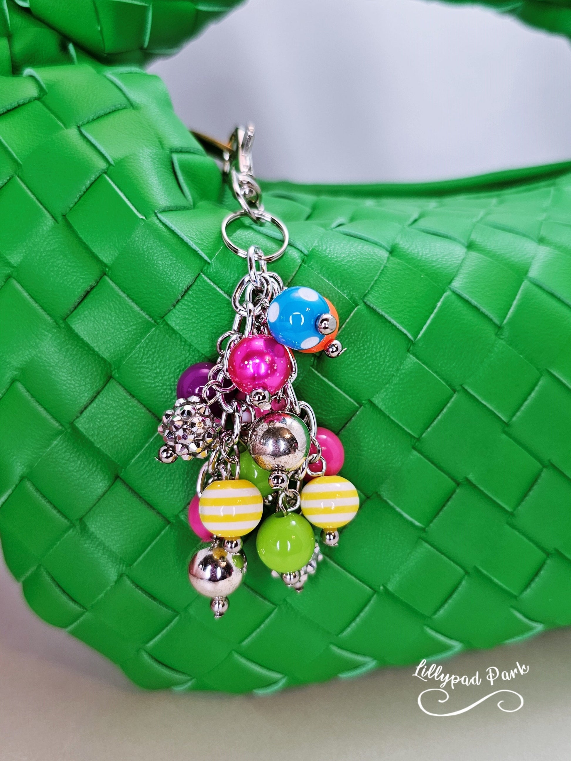 Bright Rainbow Mini Purse charm