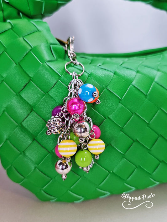 Bright Rainbow Mini Purse charm