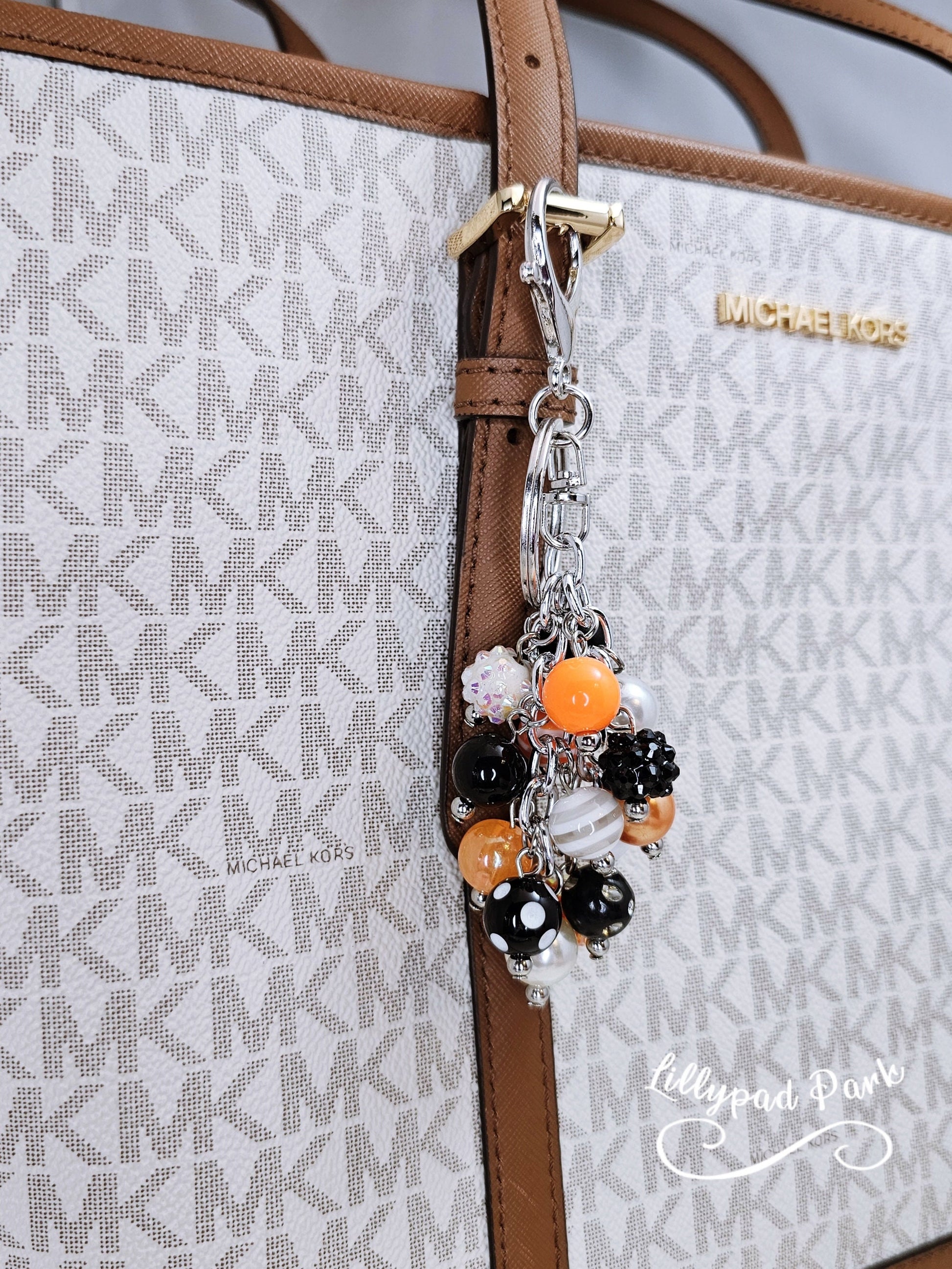 Tiger Stripe Mini Purse charm