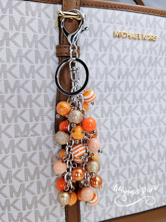 Orange Blossom Purse charm