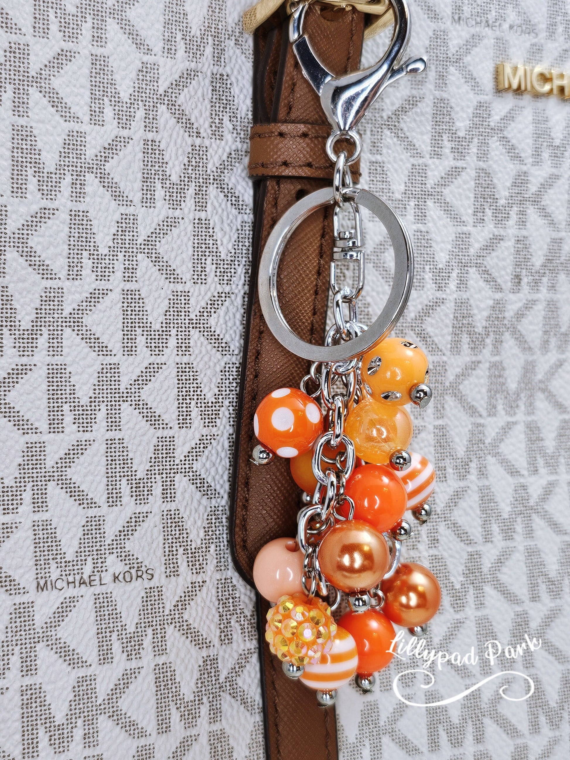 Orange Blossom Mini Purse Charm