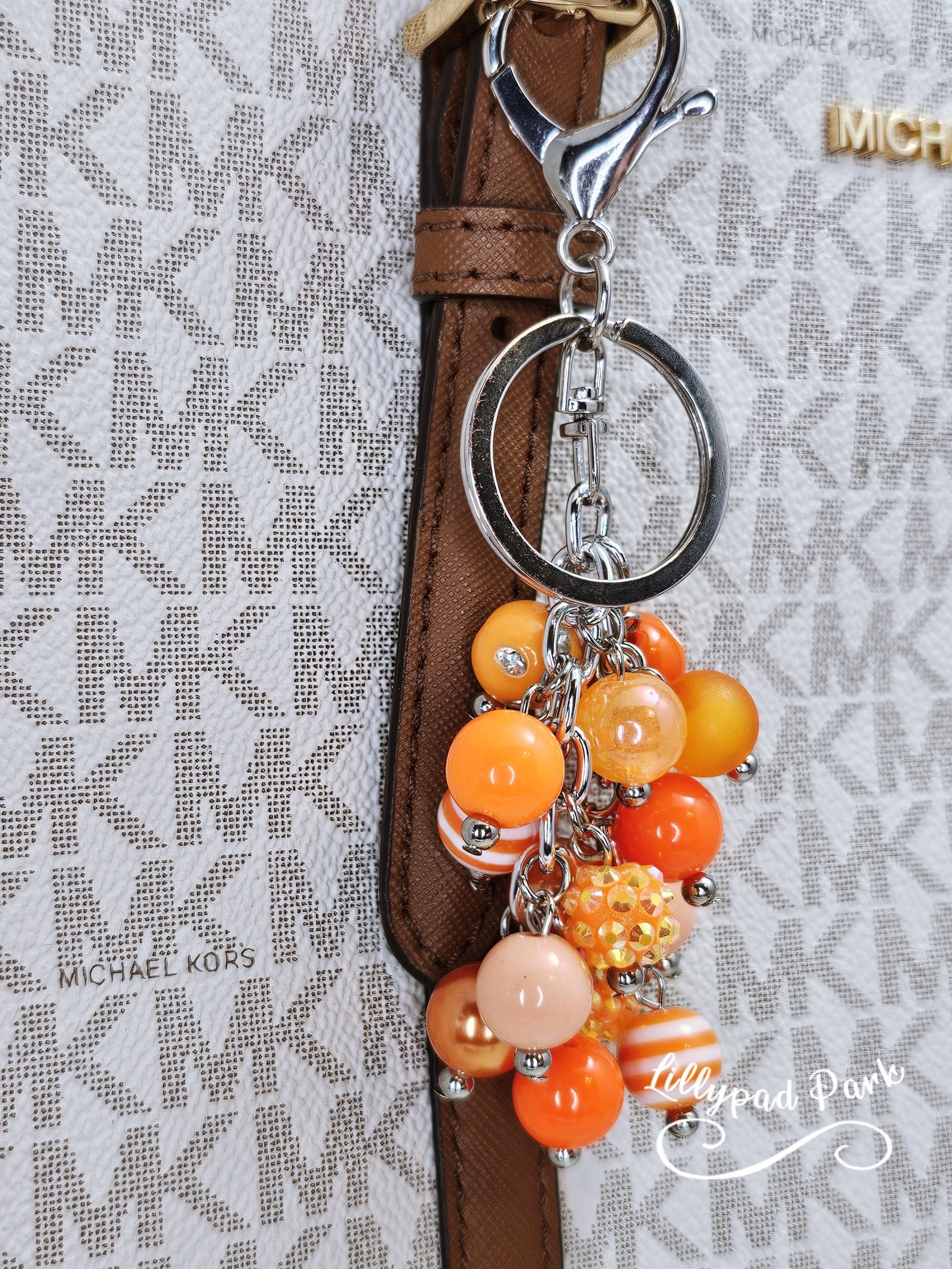 Orange Blossom Mini Purse Charm