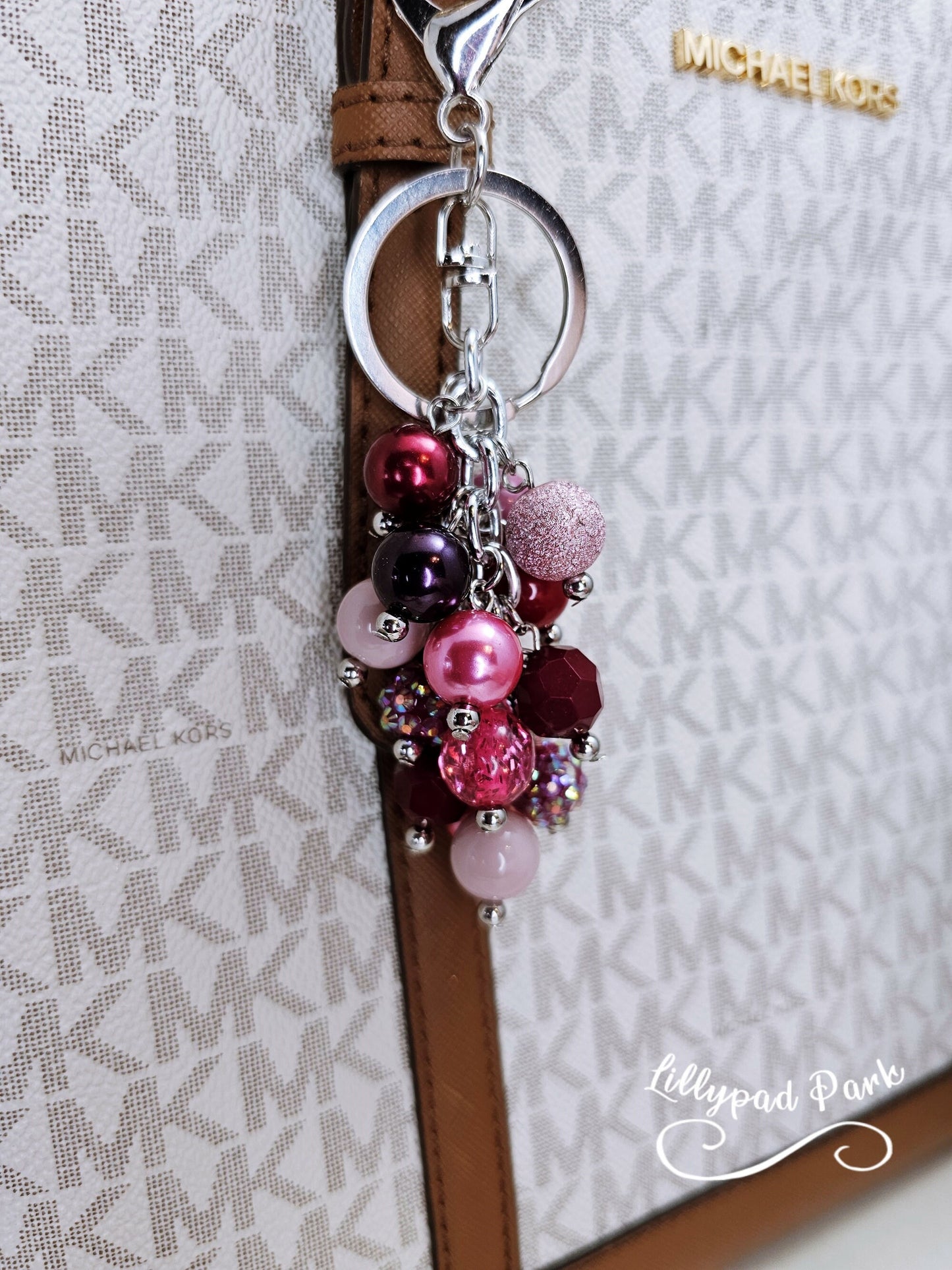 Mystic Maroon Mini Purse Charm