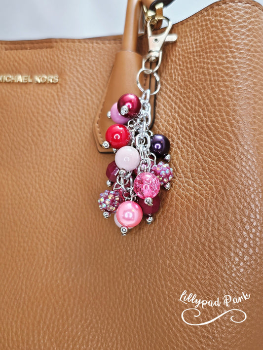 Mystic Maroon Mini Purse Charm