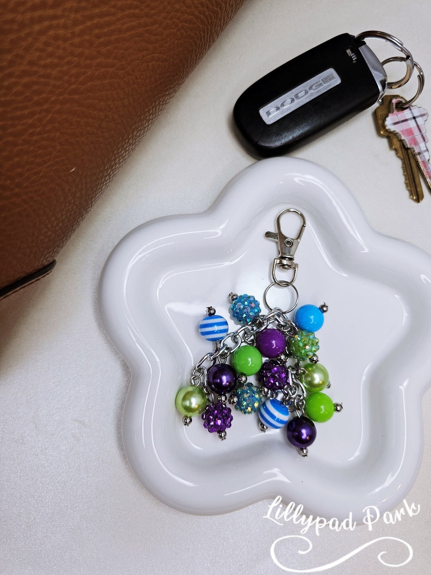 Northern Lights Mini Purse Charm