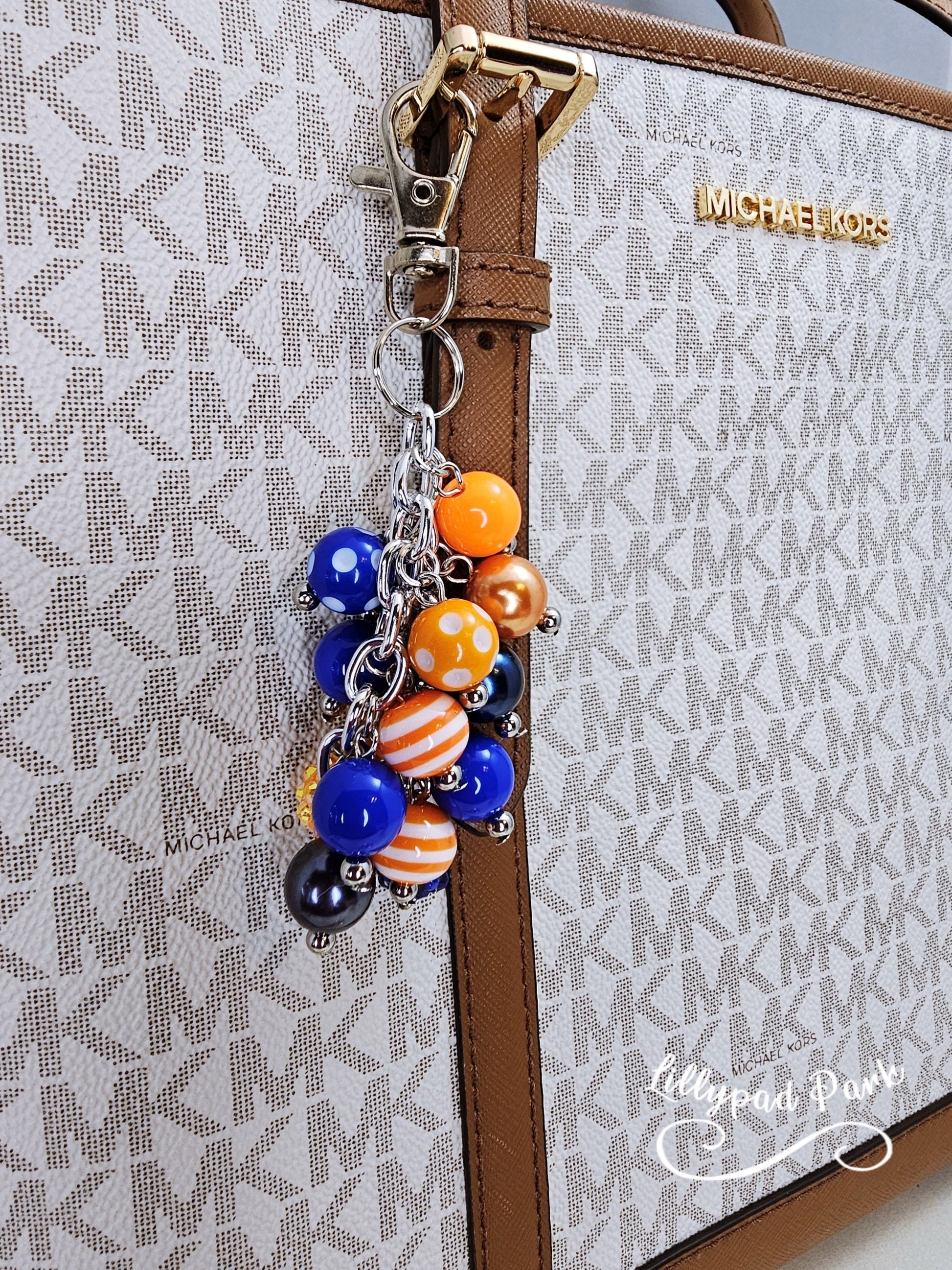 Sapphire Sunset Mini Purse Charm