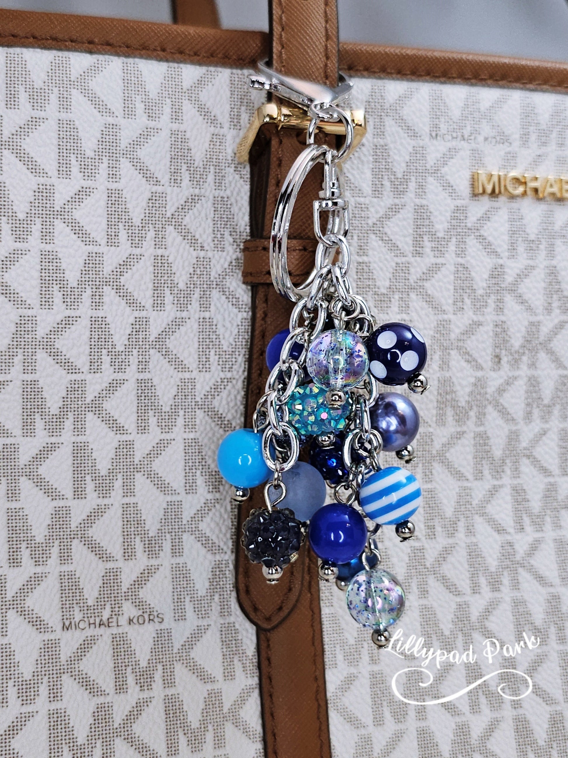 Brilliant Blue Mini Purse charm