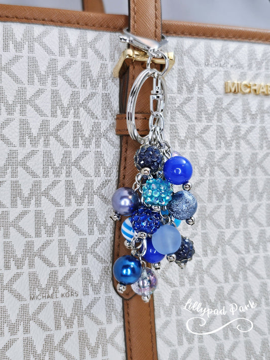 Brilliant Blue Mini Purse charm