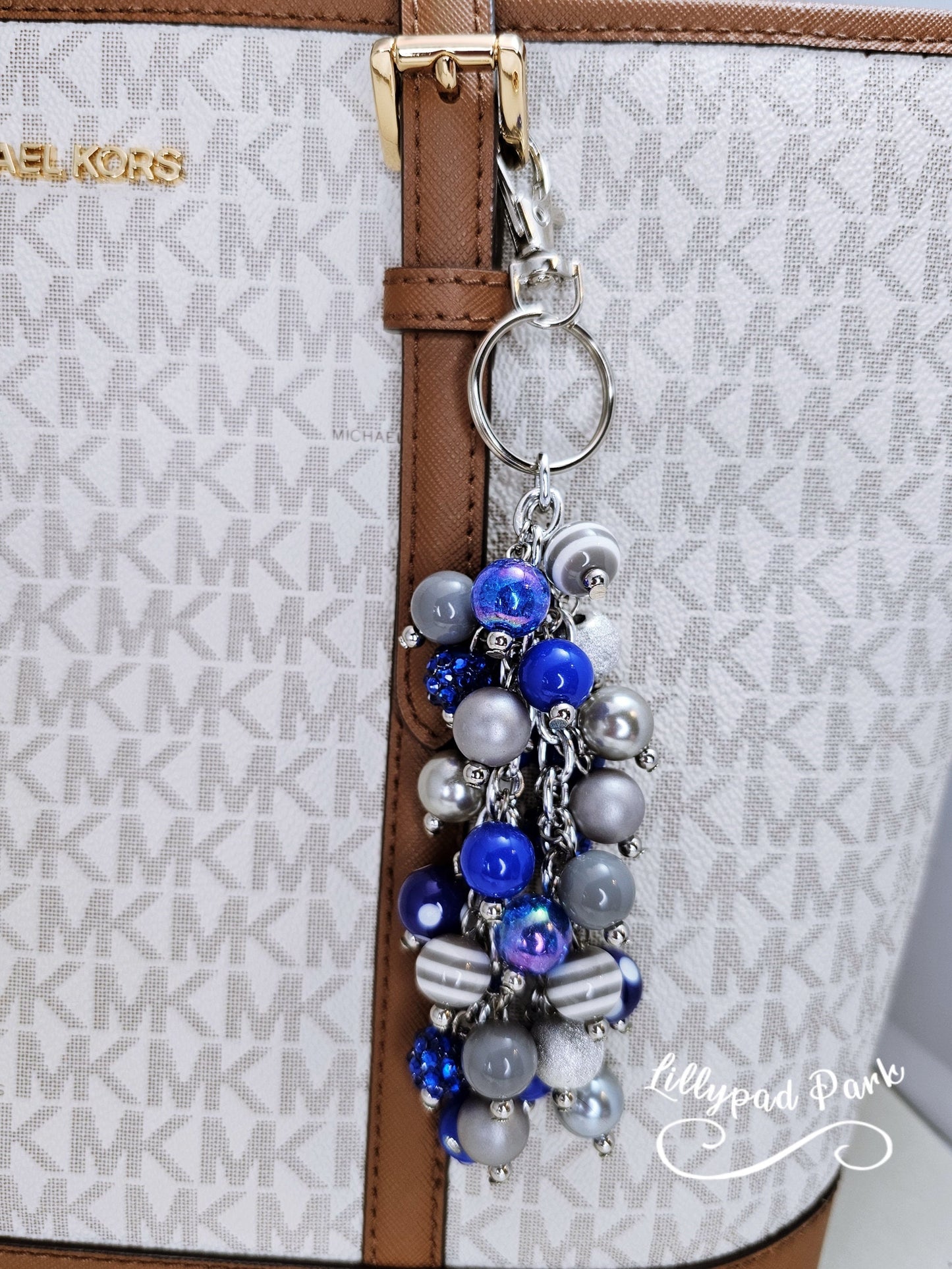 Blue Moonlight Purse Charm