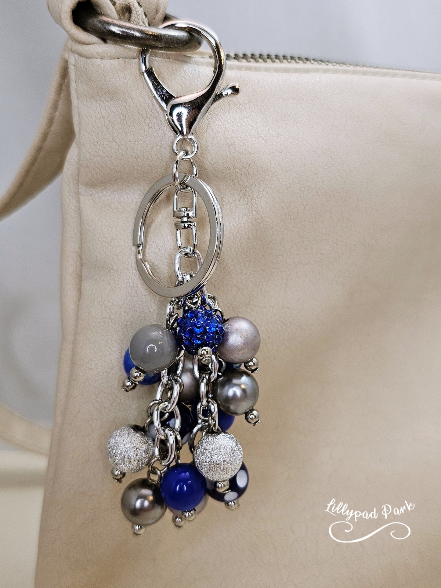 Blue Moonlight Mini Purse Charm