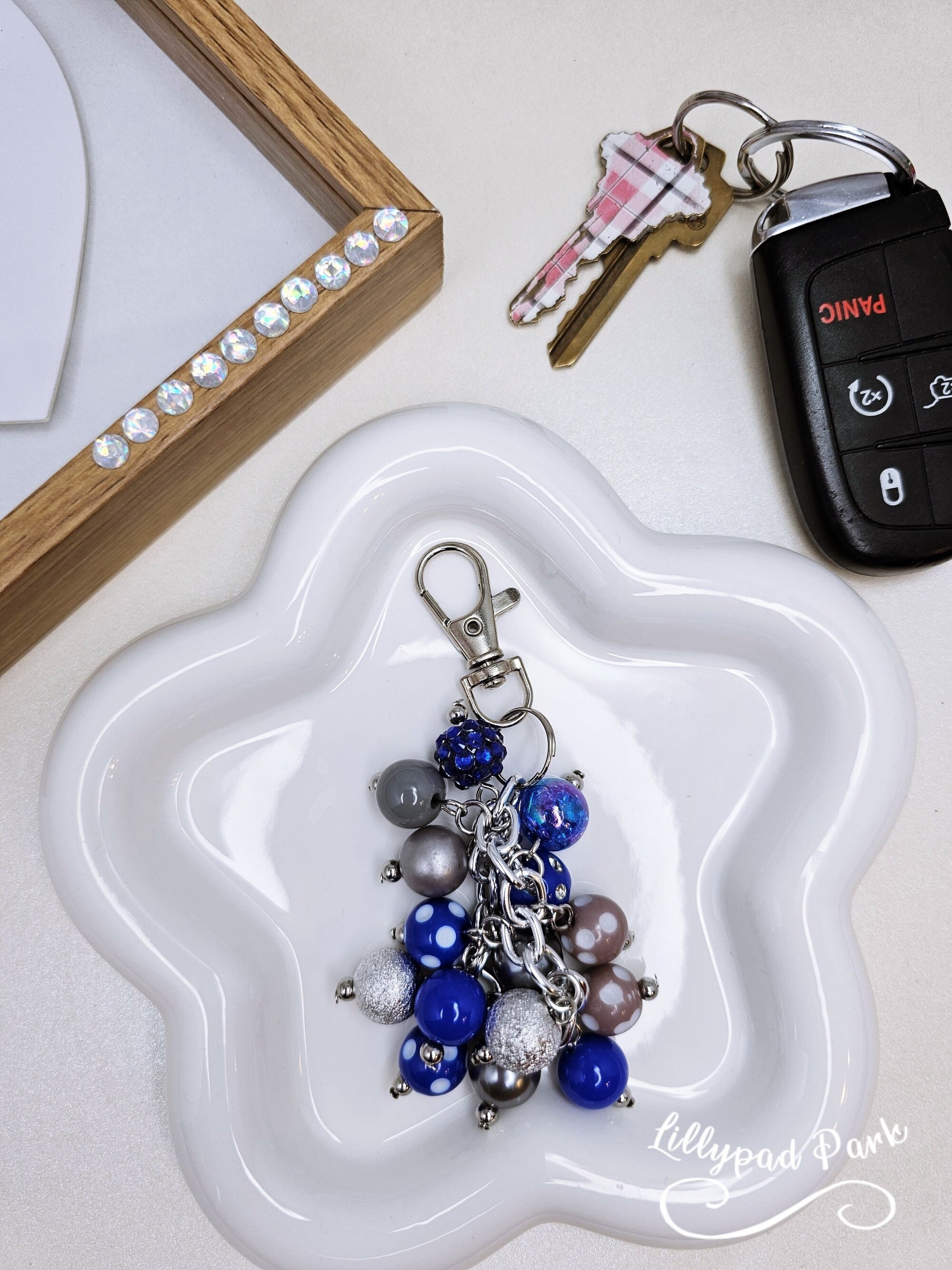 Blue Moonlight Mini Purse Charm