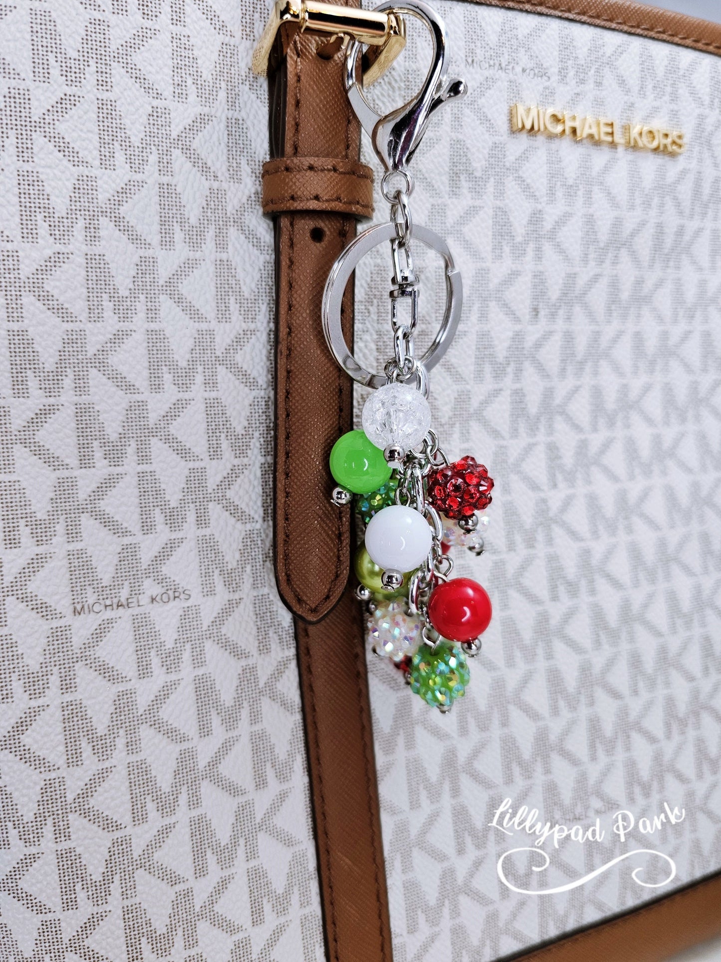 Holly Jolly Mini Purse charm