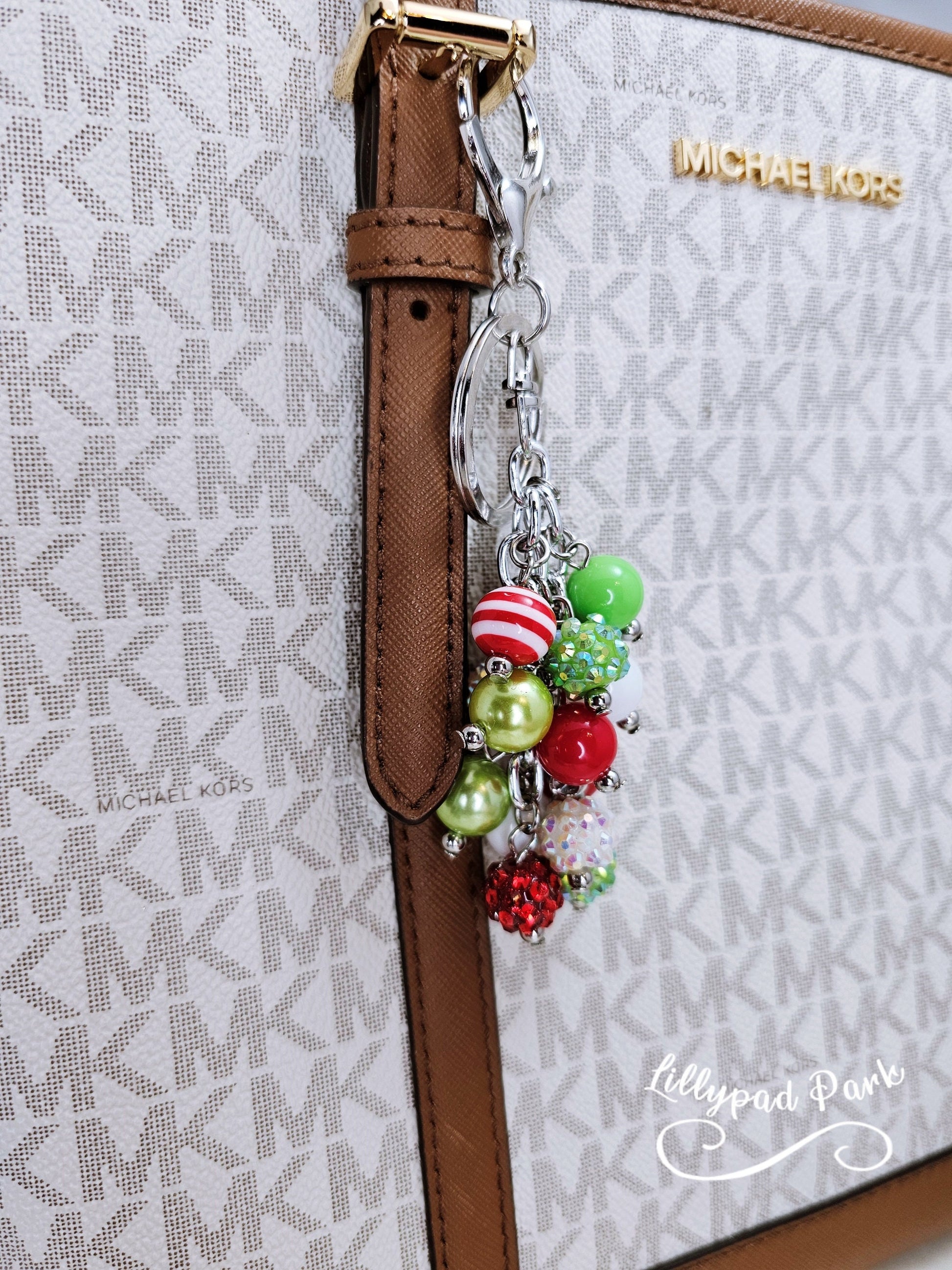 Holly Jolly Mini Purse charm