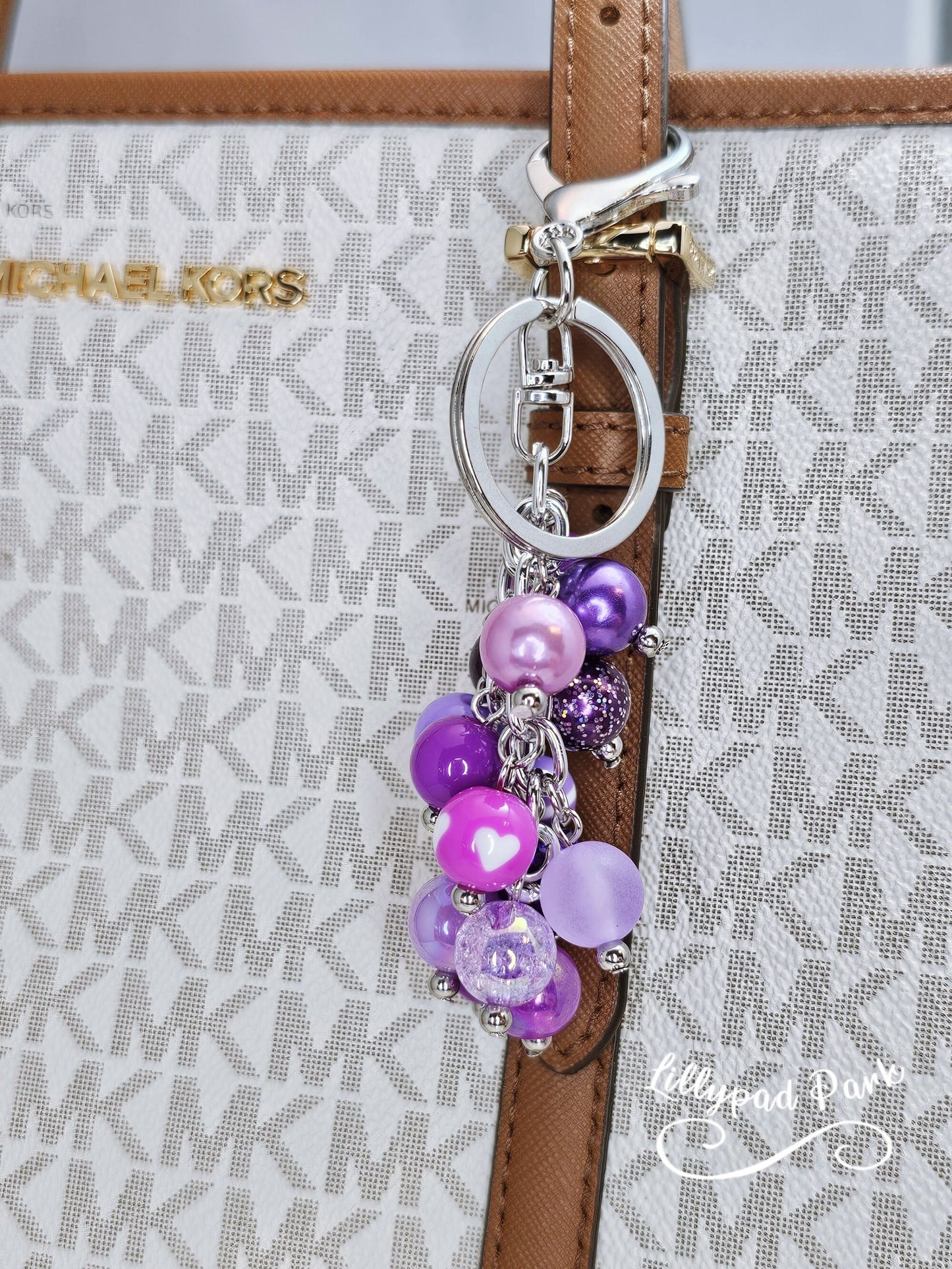 Royal Purple Mini Purse Charm