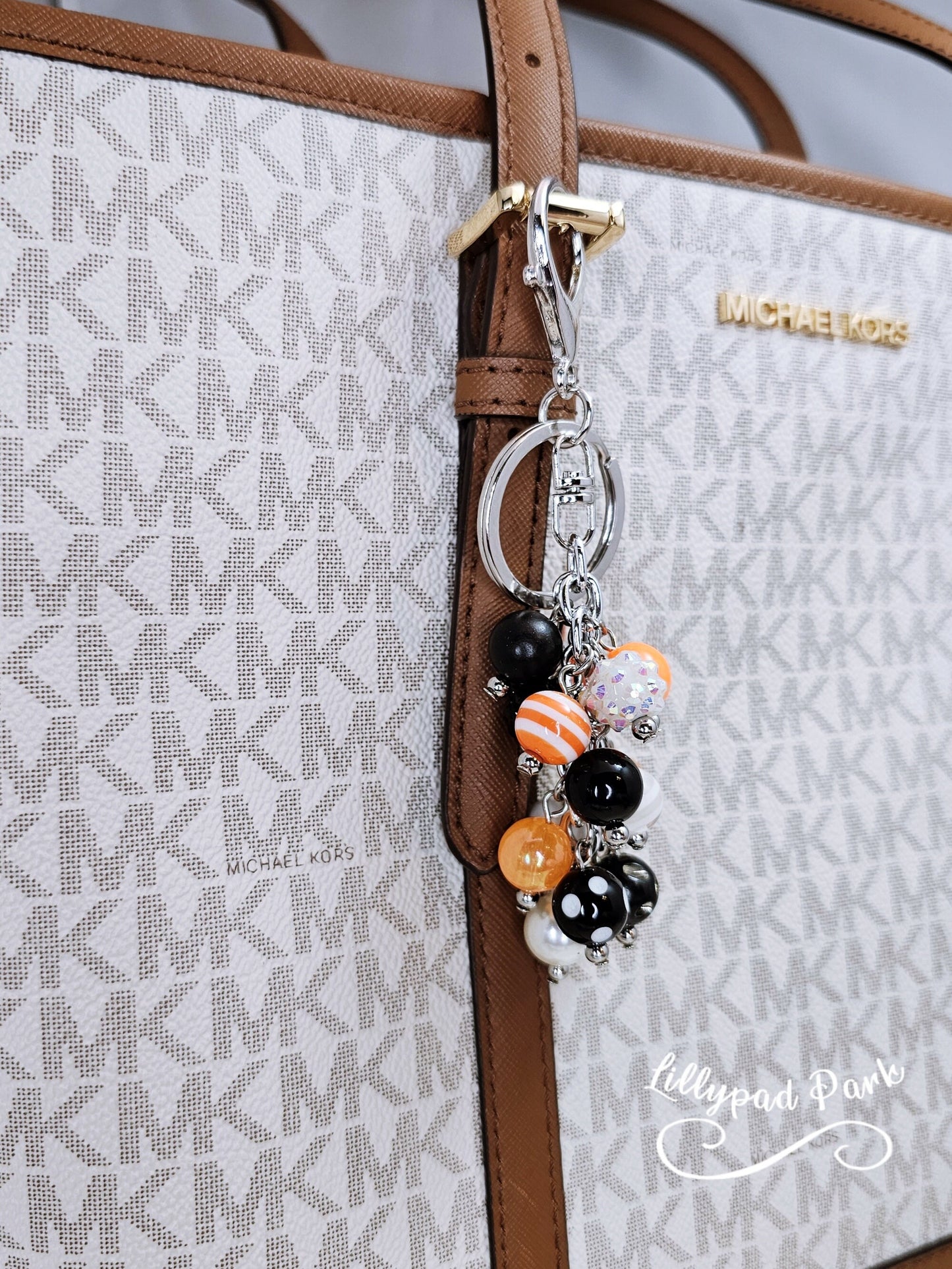 Tiger Stripe Mini Purse charm