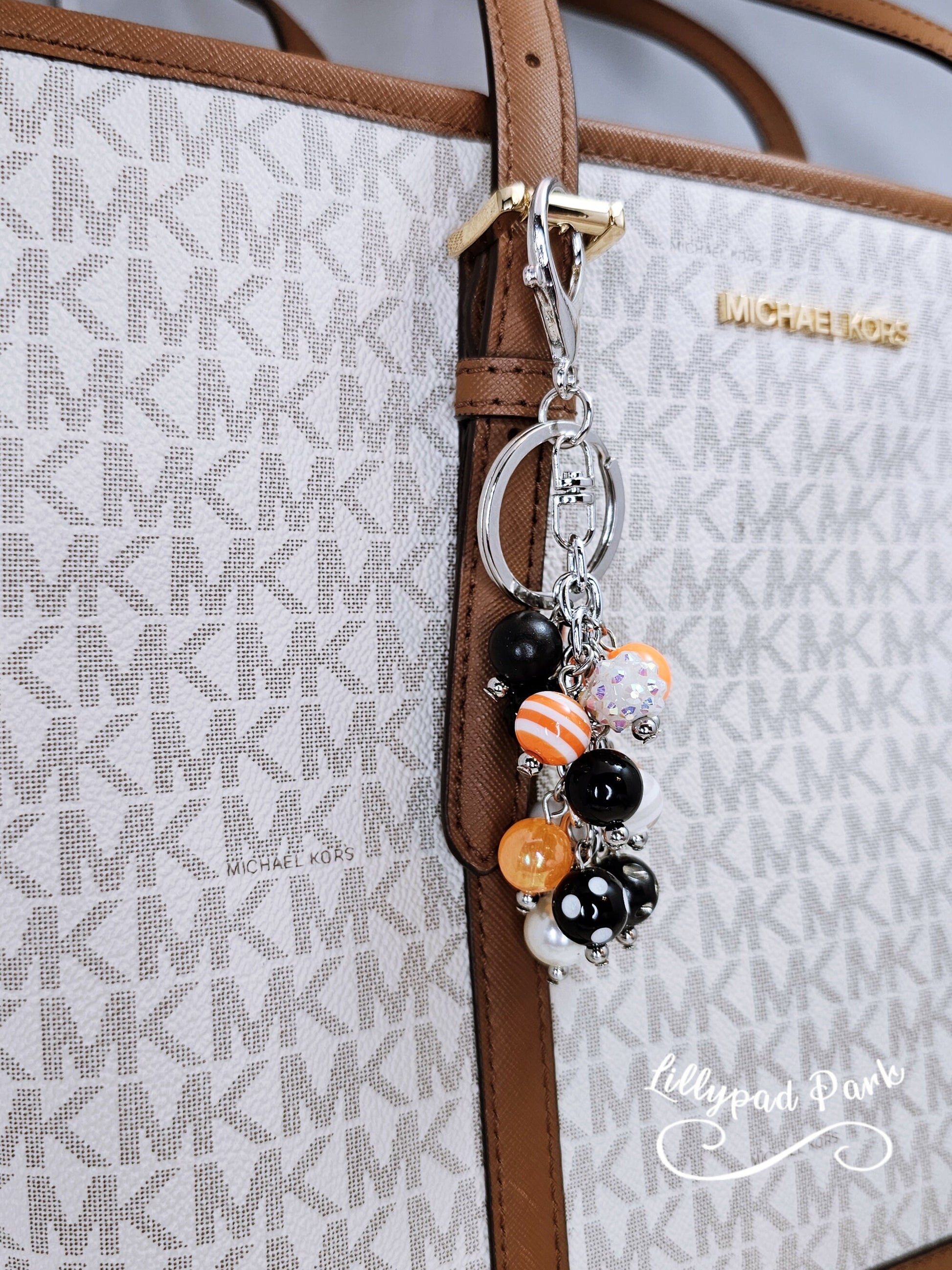 Tiger Stripe Mini Purse charm