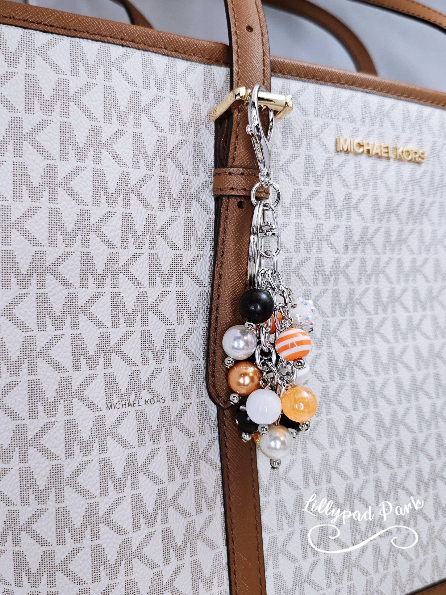 Tiger Stripe Mini Purse charm