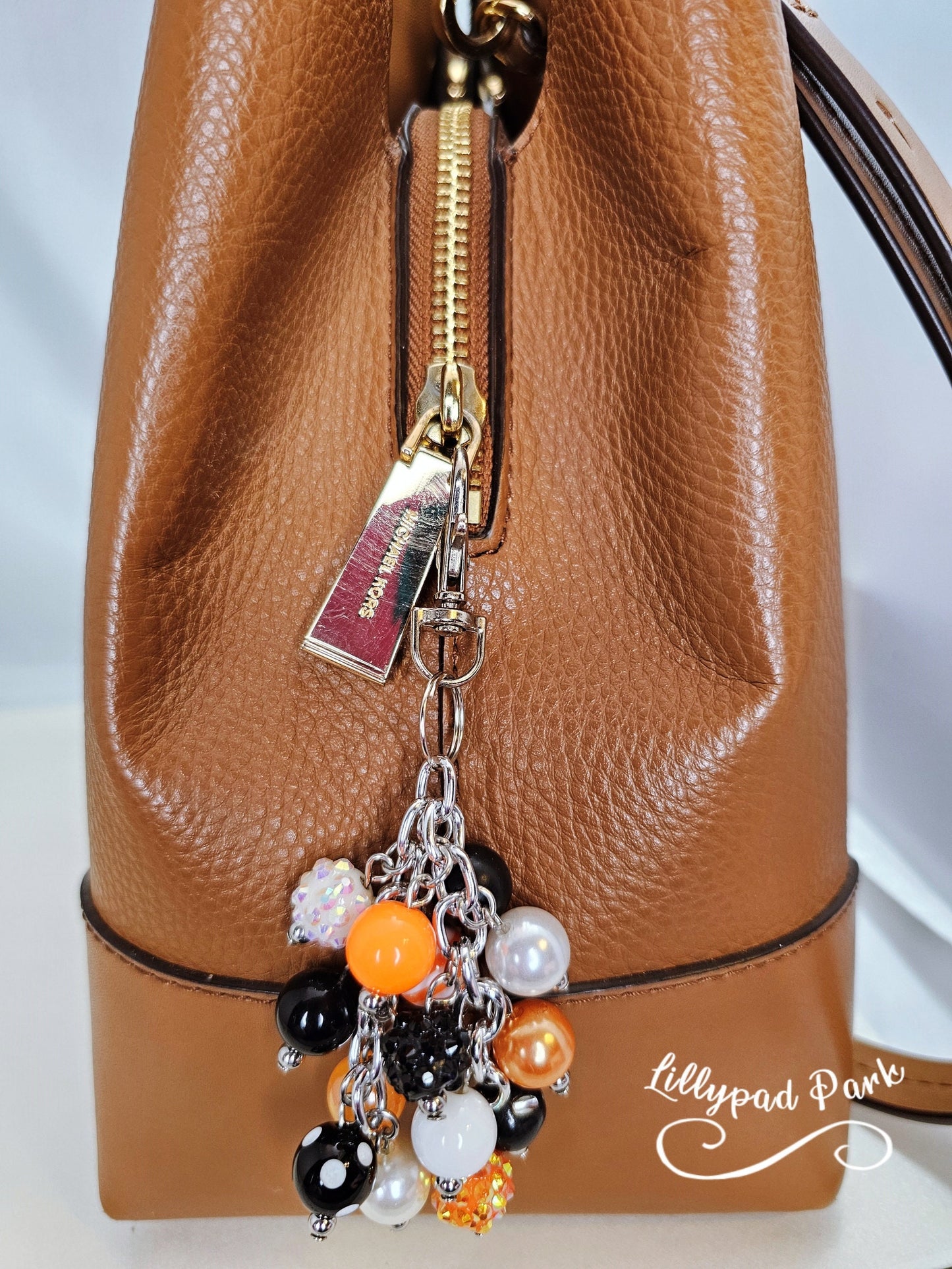 Tiger Stripe Mini Purse charm