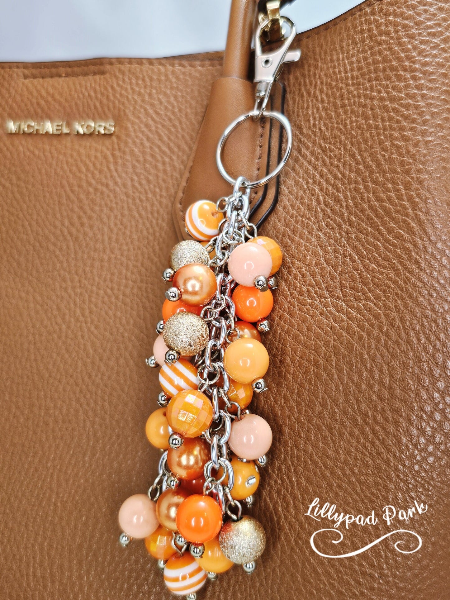Orange Blossom Purse charm
