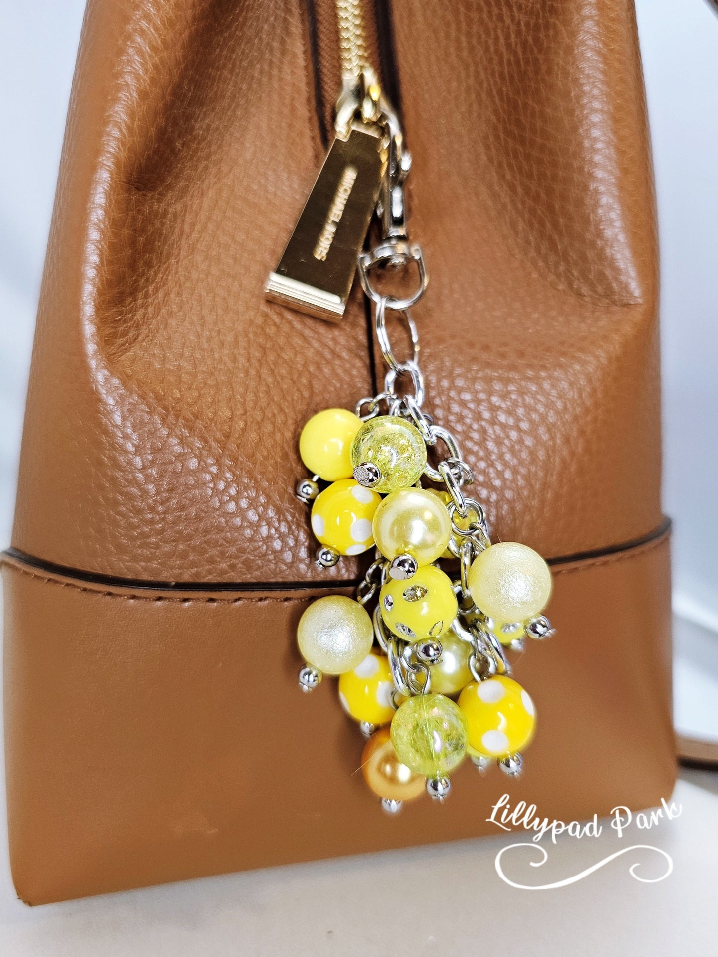 Sunshine Yellow Mini Purse Charm