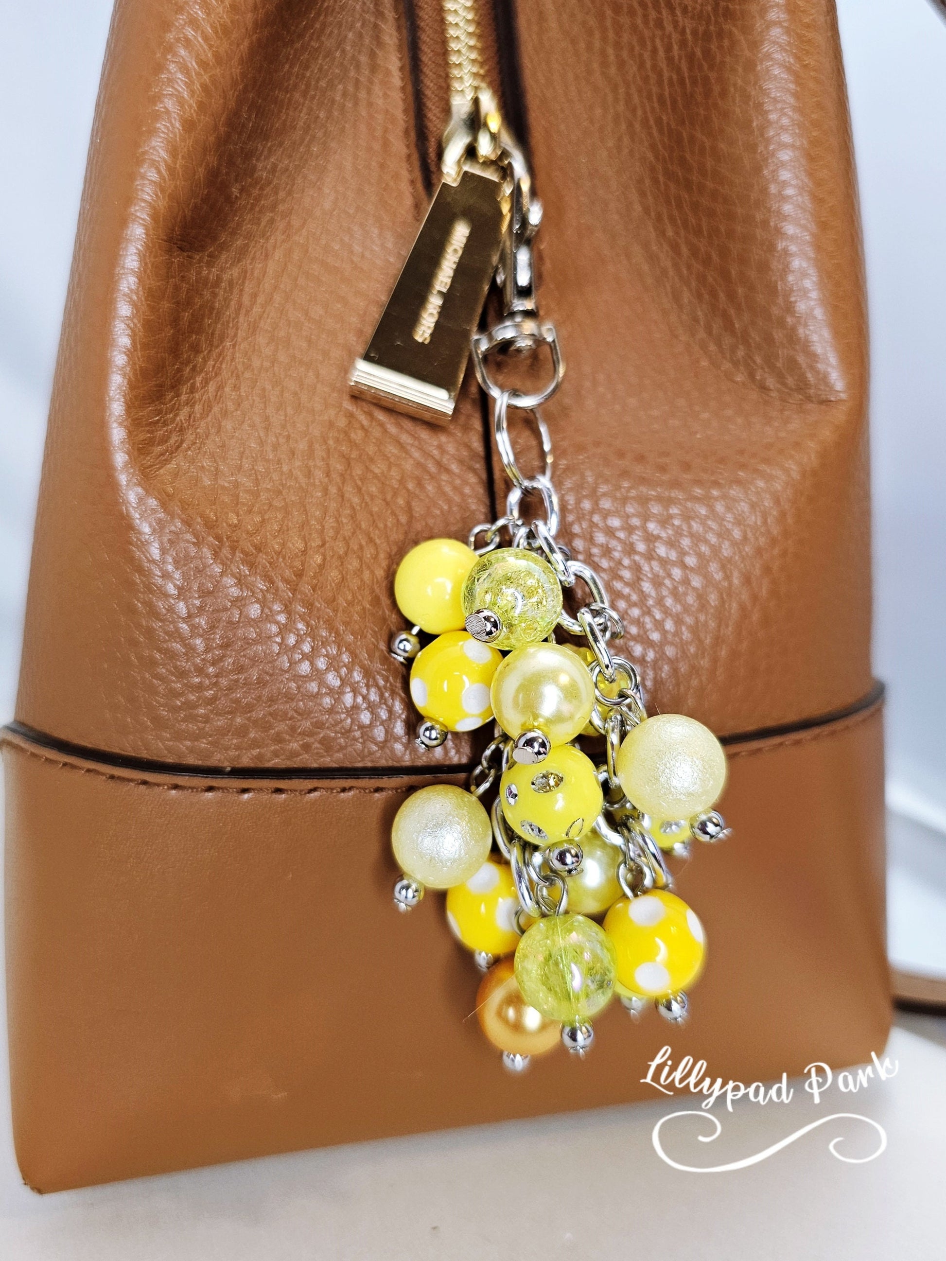 Sunshine Yellow Mini Purse Charm