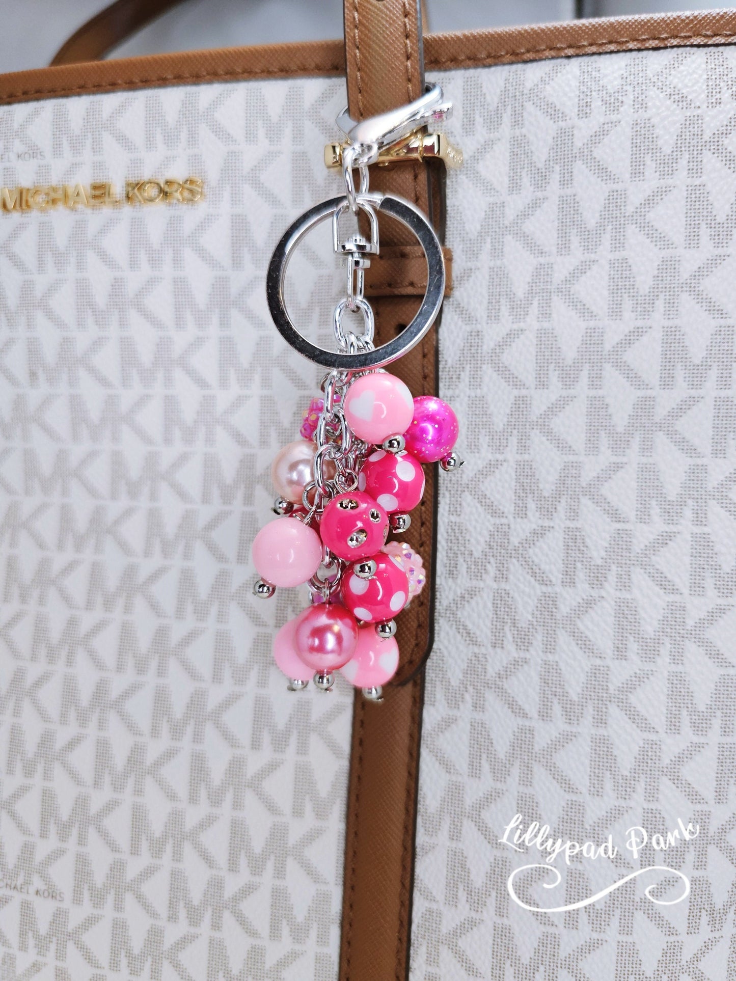 Hot Pink Mini Purse charm