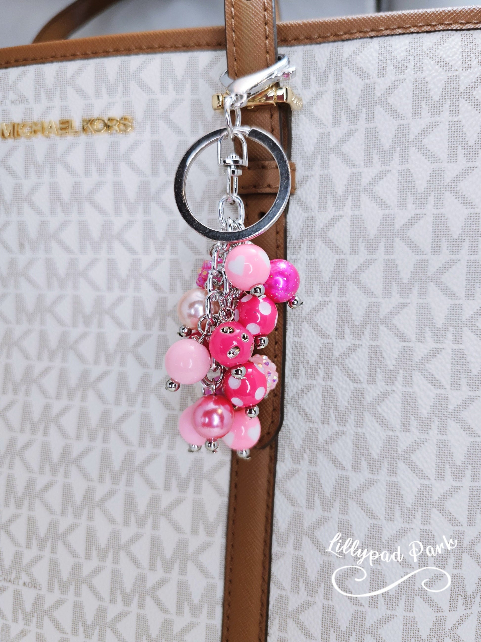 Hot Pink Mini Purse charm